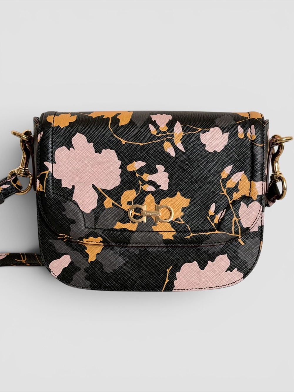 Salvatore Ferragamo Floral Print Bag